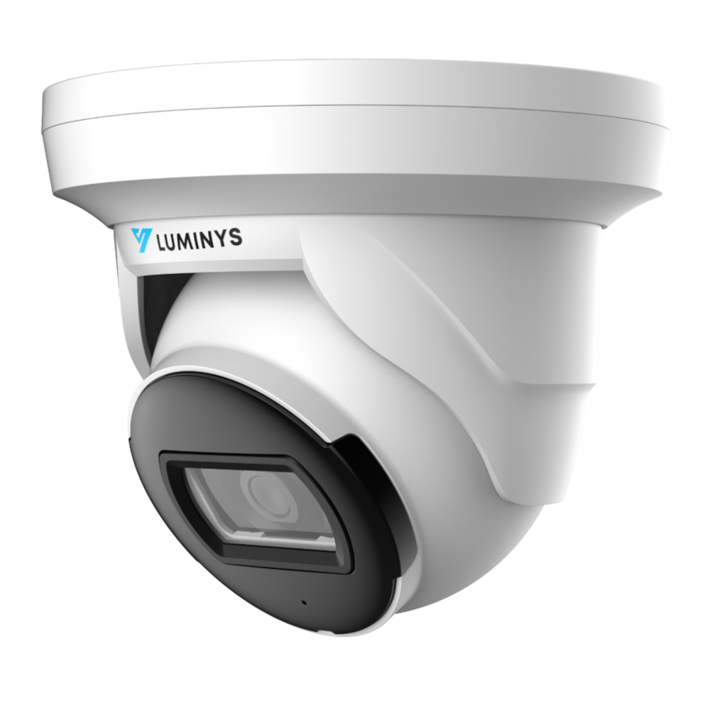 Luminys N2T-4RA2 4MP Fixed Turret Camera, left angle view