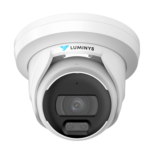 Luminys N3T-8LA2 8MP Network LumiLuxSmart Turret Camera, front view