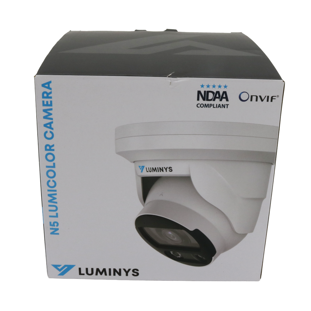 Luminys N5T-8CA2 Luminys 8MP Network LumiColor Turret Camera, product view