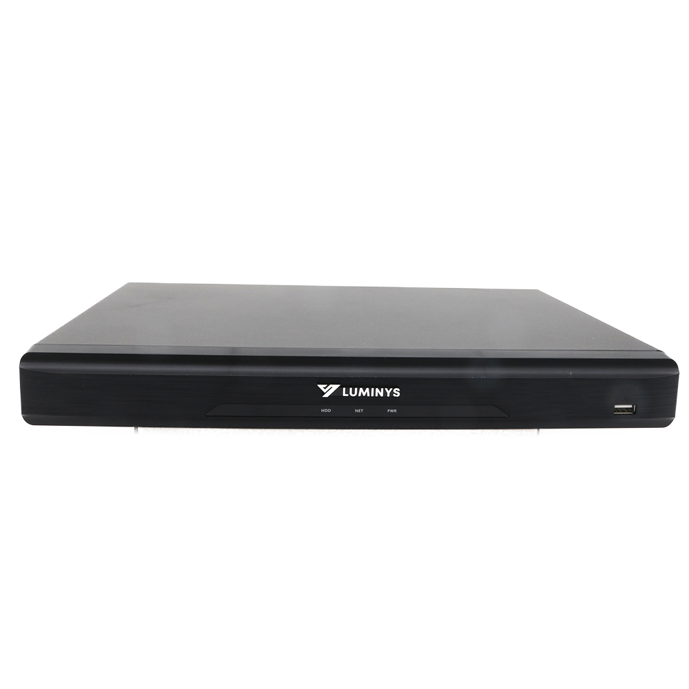 Luminys X52-16KA4 Luminys 4K Hybrid DVR - 16-Ch Analog / 32-Ch IP Security Recorder, front view