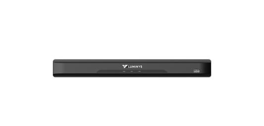 Luminys R32-16PA10 Luminys R3 Starter Series 16CH 4K PoE NVR, front view