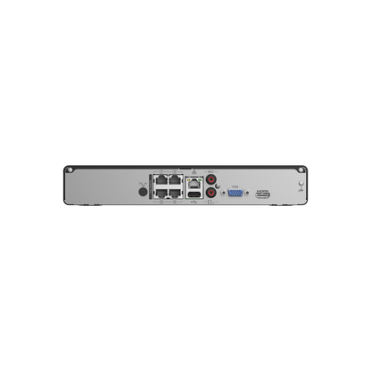 Luminys R31-4PA R3 Starter Series NVR, rear panel