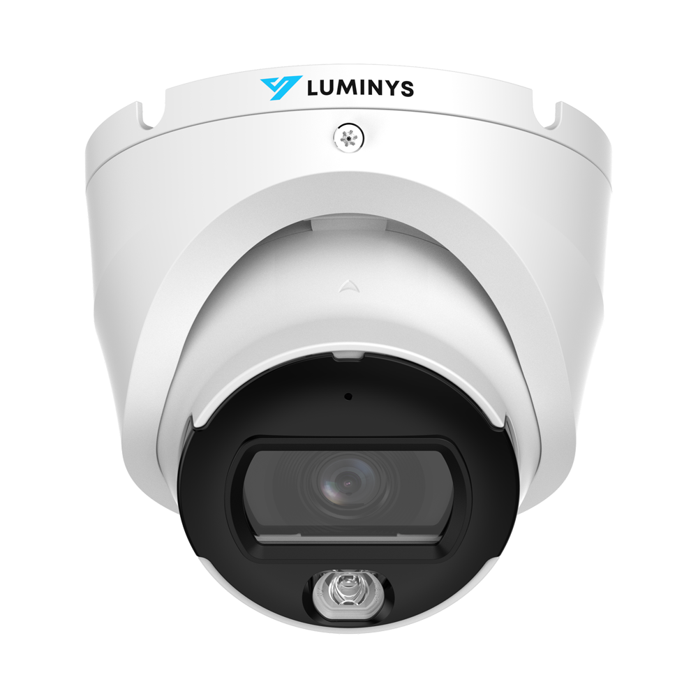 Luminys A3T-5LA2 Luminys 5MP Dual-Light Analog Turret Camera, front view