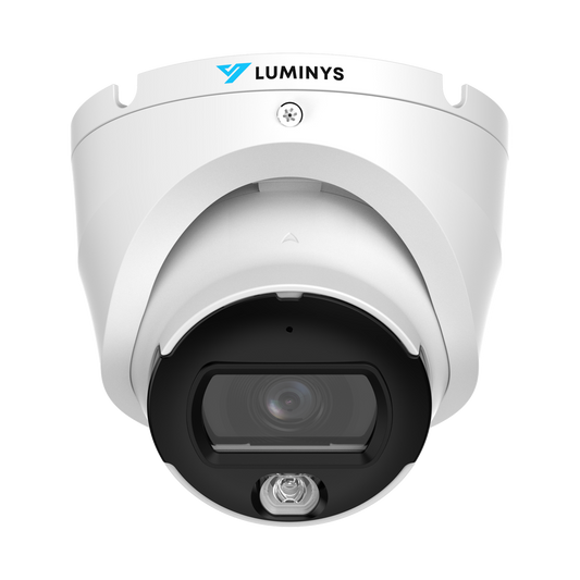 Luminys A3T-5LA2 Luminys 5MP Dual-Light Analog Turret Camera, front view