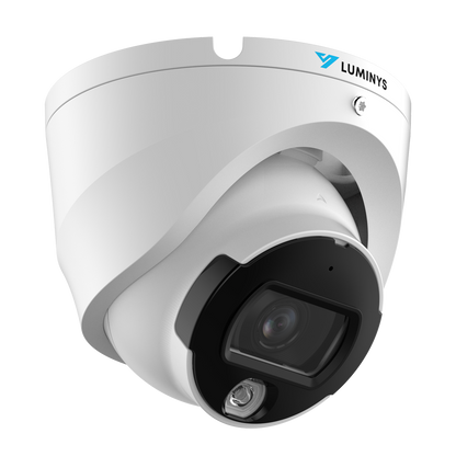 Luminys A3T-5LA2 Luminys 5MP Dual-Light Analog Turret Camera, right angle view