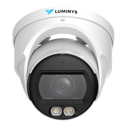 Luminys A3T-2LAV Luminys 2MP Dual-Light Analog Vari-focal Turret Camera, front view