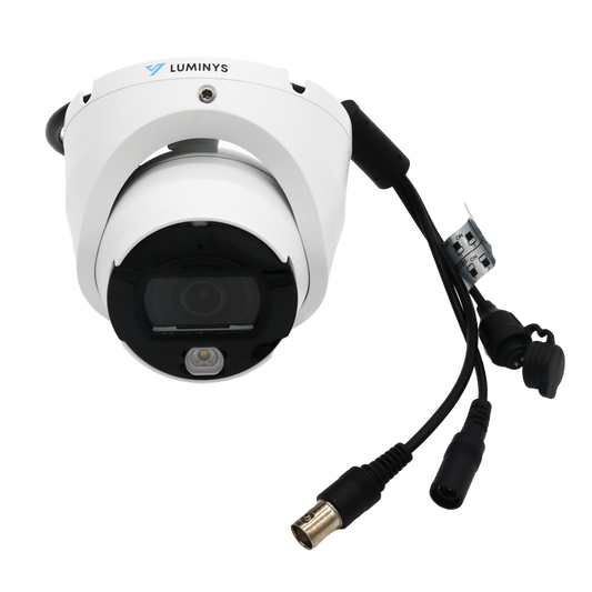 Luminys A3T-2LA2 Luminys 2MP Dual-illumination Analog Turret Camera, front view