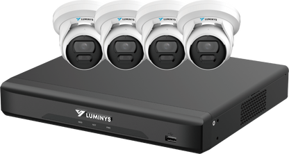 Luminys K54-4D1A2 Luminys K54-4D1A2: 4 Channel LumiDeterrent 4 x 5MP Cameras, product view