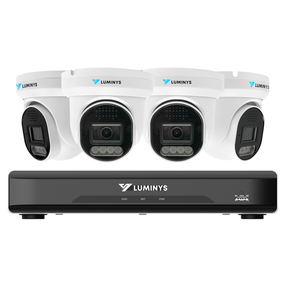 Luminys K54-4L1A2 5MP LumiLuxLite Network Kit, complete kit