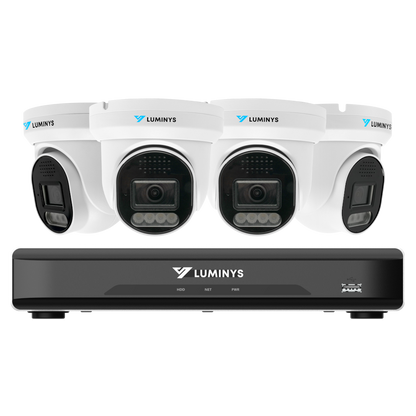 Luminys K54-4L1A2 5MP LumiLuxLite Network Kit, complete kit