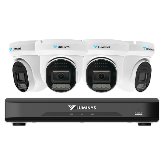 Luminys K54-4L1A2 5MP LumiLuxLite Network Kit, complete kit