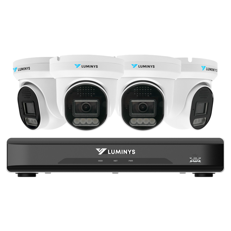 Luminys K54-4L1A2 5MP LumiLuxLite Network Kit, complete kit