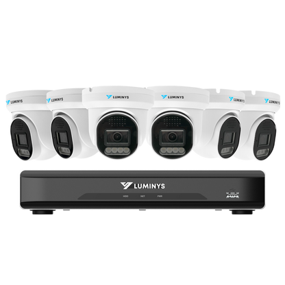 Luminys K56-8L1A2 5MP LumiLuxLite Network Kit, complete kit
