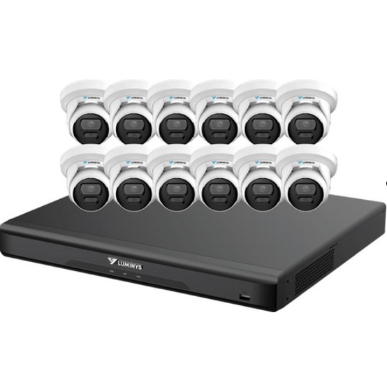 Luminys 16-Channel 5MP LumiDeterrent IP Kit (K5T-16D2A4)
