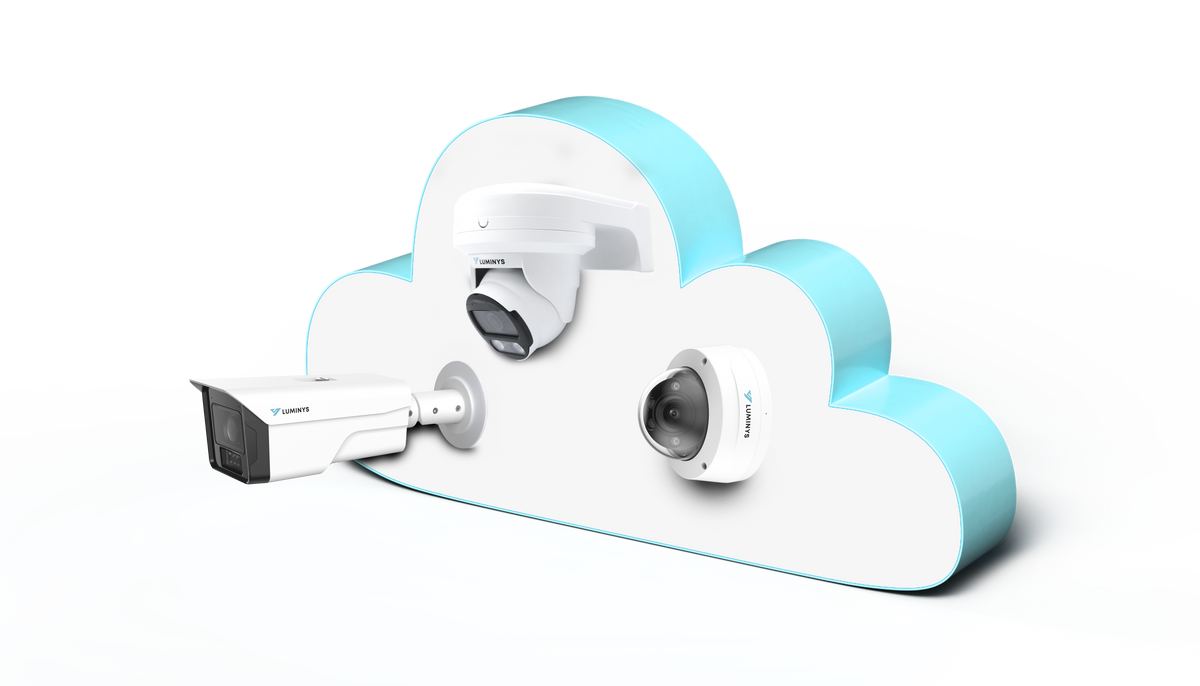 Luminys N5T-4LA2C Luminys 4MP Network LumiCloud Turret Camera, product view
