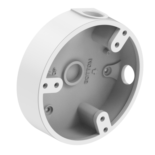 Luminys LUM-J02 Luminys LUM-J02: Standard Dome & Mini Turret Size Junction Box, product view