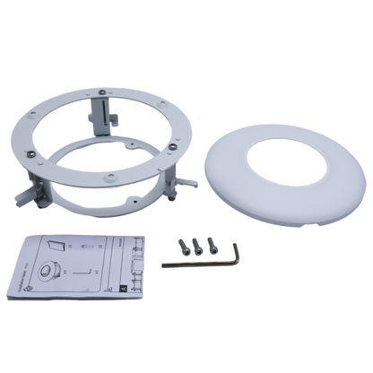Luminys LUM-M01 Luminys LUM-M01: Dome Camera Models In-Ceiling Mount Bracket, what's in the box