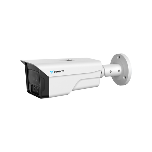 Luminys N5B-8CA2 Luminys 8MP Network LumiColor Bullet Camera, left angle view