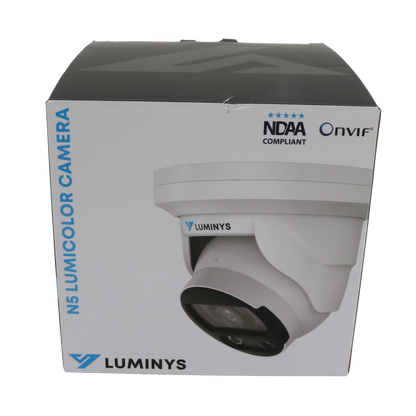 Luminys N5T-8CA2 Luminys 8MP Network LumiColor Turret Camera, product view