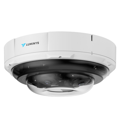 Luminys N9P-20RAV Luminys 4 x 5MP Network LumiFlex Unstitched Multi-sensor Camera, left angle view