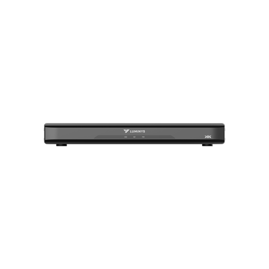 Luminys R32-8PA4 Luminys R3 Starter Series 8CH 4K PoE NVR, front view