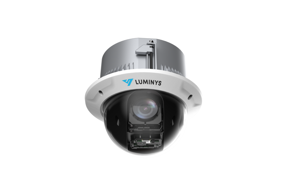 Luminys P5C-4SA32 4MP Network 32x LumiSearch PTZ Camera, front view