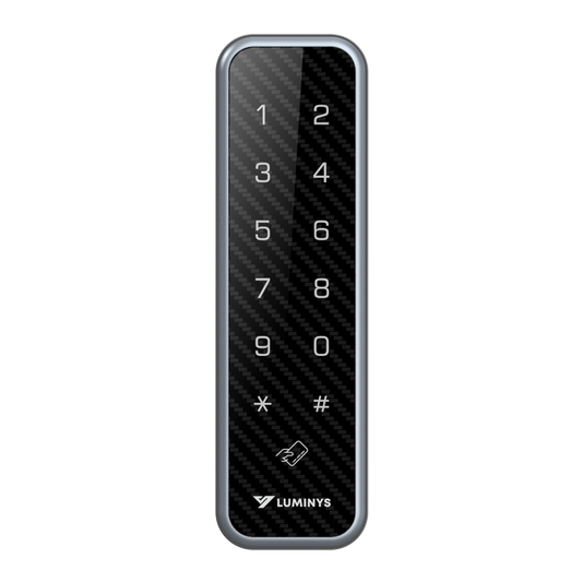 Luminys RD1PN Luminys Mullion Keypad Card Access Reader, front view