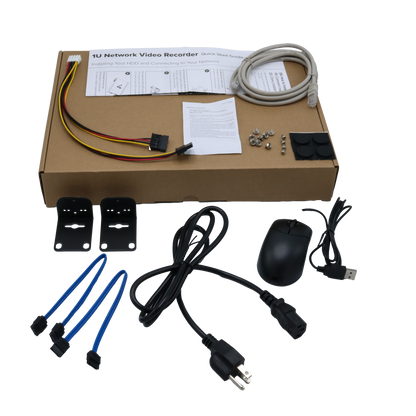 Luminys R32-16PA4 Luminys R3 Starter Series 16CH 4K PoE NVR, what's in the box