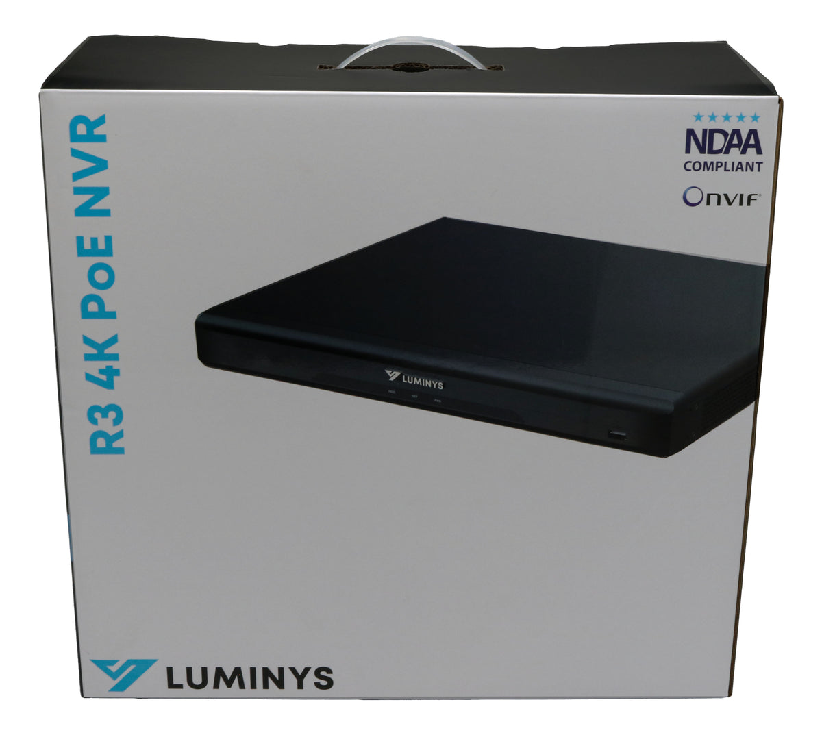 Luminys R31-8PA R3 Starter Series NVR, retail packaging