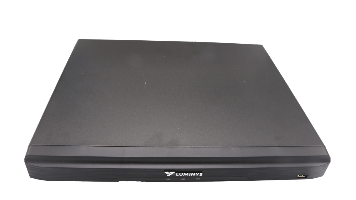 Luminys R52-8PA8 Luminys R5 Mainstream Series NVR, 8K 8 Channel, 8 PoE, front view