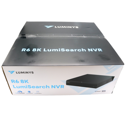 Luminys R68-32NA R6 Extreme Series NVR, retail packaging