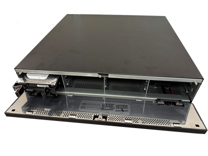 Luminys R68-32NA R6 Extreme Series NVR, interior with drive bays