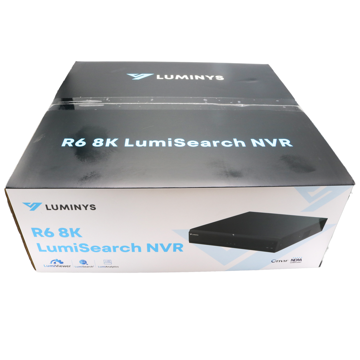 Luminys R68-64NA R6 Extreme Series NVR, retail packaging