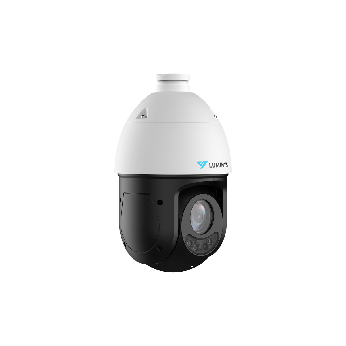 Luminys P54-4SA25 4MP Network 25x LumiSearch PTZ Camera, right angle view