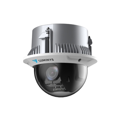 Luminys P5C-4SA32 4MP Network 32x LumiSearch PTZ Camera, left angle view