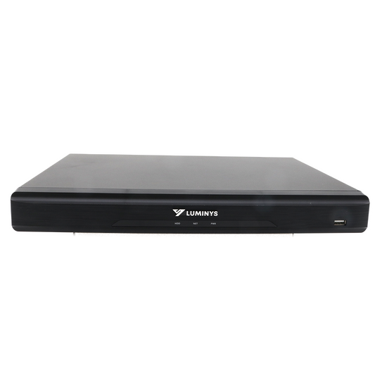 Luminys X52-16KA4 Luminys 4K Hybrid DVR - 16-Ch Analog / 32-Ch IP Security Recorder, front view