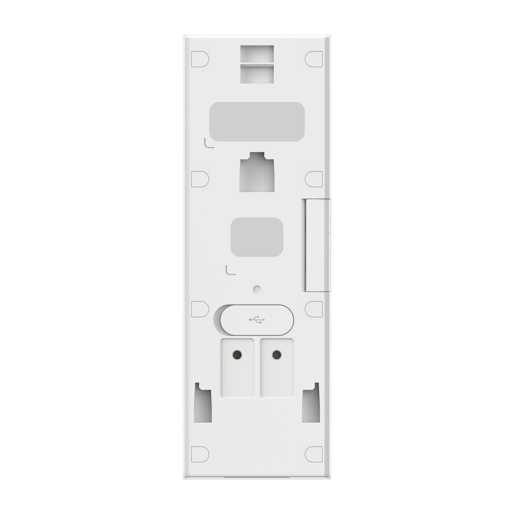 Luminys DW401-CW01 4MP 2-Wire Video Doorbell and Chime Kit, doorbell, rear view
