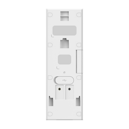 Luminys DW401-CW01 4MP 2-Wire Video Doorbell and Chime Kit, doorbell, rear view