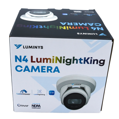 Luminys N4T-4VA2 Luminys 4MP Network LumiNightKing Turret Camera, product view